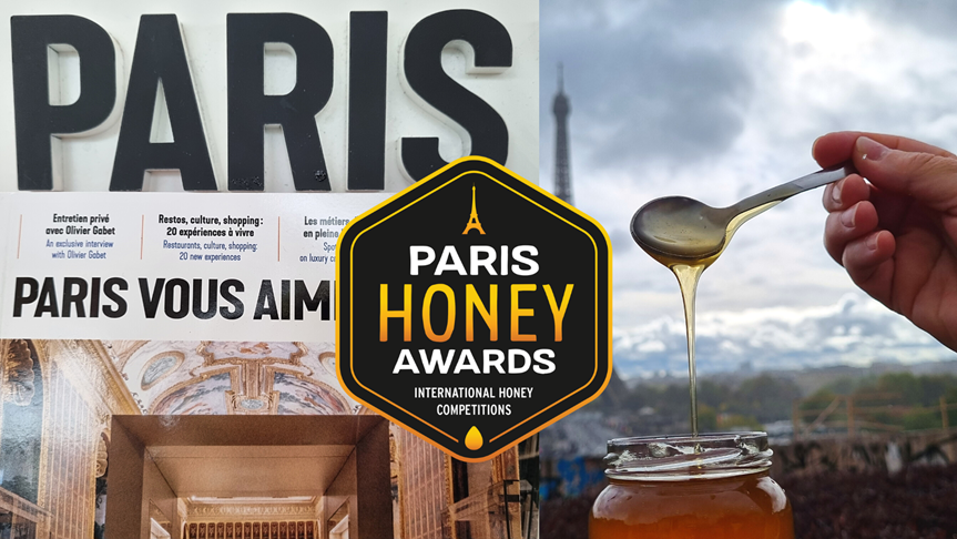 La miel de Mel do Saldoiro, reconocida con el Oro en los Paris Honey Awards 2026